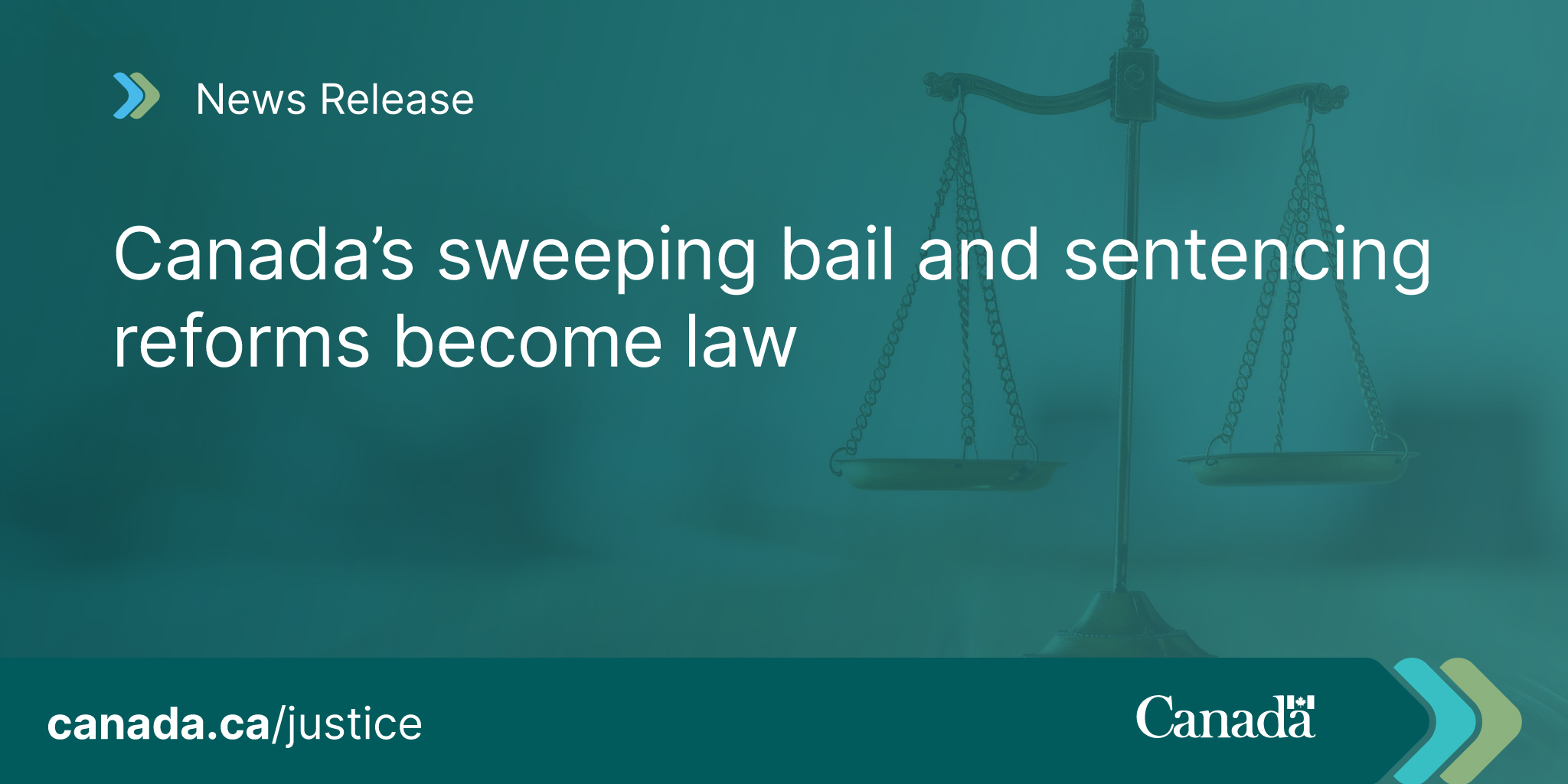 Canada’s sweeping bail and sentencing reforms become law
